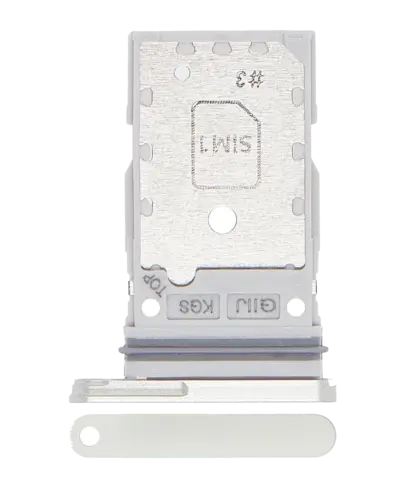 Dual Sim Card Tray For Samsung Galaxy S21 FE 5G (White)