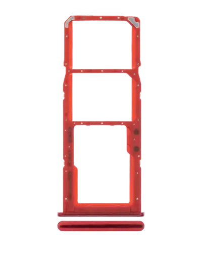 Dual Sim Card Tray For Samsung Galaxy A51 4G (A515 / 2019) (Red) – Image 5