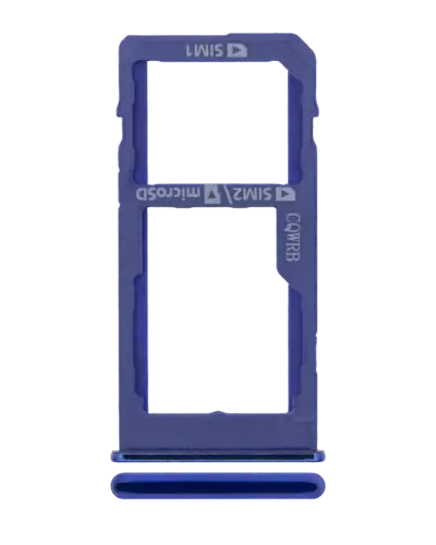 Dual Sim Card Tray For Samsung Galaxy A60 (A606 / 2019) (Seawater Blue)