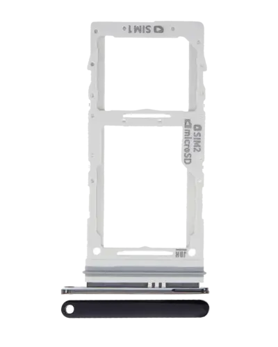Dual Sim Card Tray For Samsung Galaxy A71 5G (A716 / 2020) (Prism Cube Black)