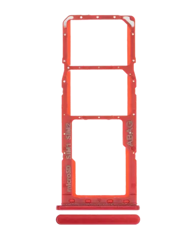 Dual Sim Card Tray For Samsung Galaxy A21S (A217 / 2020) (Red)