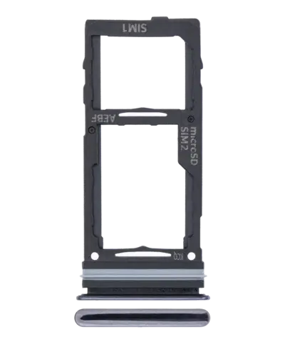 Dual Sim Card Tray For Samsung Galaxy A52 4G (A525 / 2021) / 5G (A526 / 2021) A52S 5G (A528 / 2021) (Awesome Black)