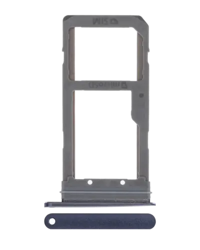 Single Sim Card Tray For Samsung Galaxy S7 Edge (Black)