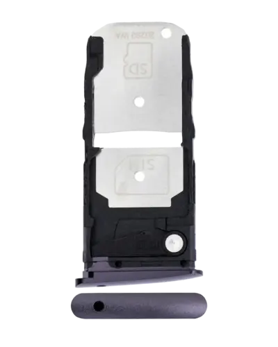 Sim Card Tray For Motorola Moto Z4 Play (2019) (Black)