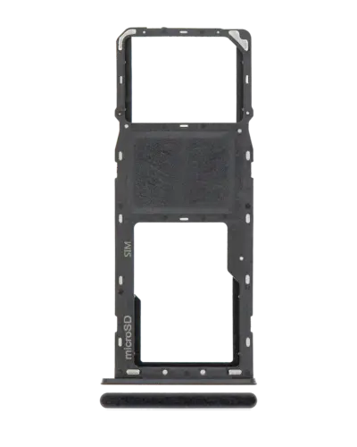 Single Sim Card Tray For Samsung Galaxy A21 (A215 / 2020) (Cosmic Gray)