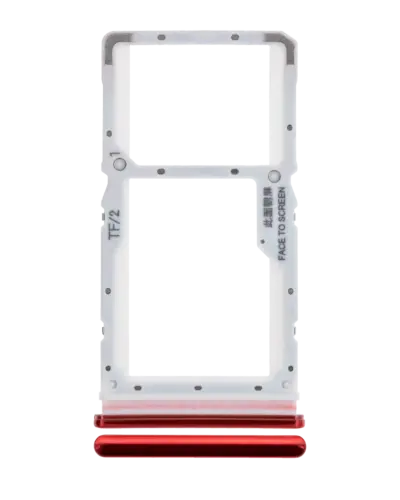 Sim Card Tray For Xiaomi Redmi Note 8 Pro (Red)
