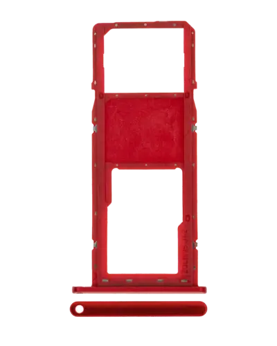Single Sim Card Tray For Samsung Galaxy A01 (A015 / 2020) (Red)