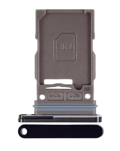 Tiroir pour carte SIM unique pour Samsung Galaxy Z Fold 4 (F936) (Noir fantôme) – Image 6