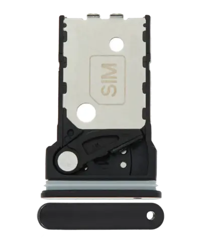 Single Sim Card Tray For Motorola Edge Plus 5G (XT2061 / 2020) (Genuine OEM) (Baltic Gray)