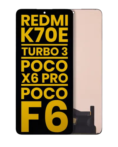 Écran OLED sans cadre pour Xiaomi Redmi K70E / Turbo 3 / Poco X6 Pro / Poco F6 (reconditionné) (toutes couleurs) – Image 7