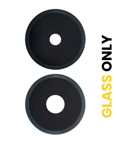 Back Camera Lens (Glass Only) For Xiaomi Redmi 14C (2 Piece Set) (Midnight Black)