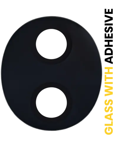 Back Camera (Wide / Depth) Lens (Glass Only) With Adhesive For Honor 90