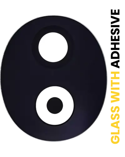 Back Camera (Ultra Wide) Lens (Glass Only) With Adhesive For Honor 90