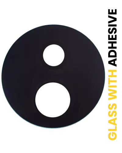 Back Camera (Wide / Depth) Lens (Glass Only) With Adhesive For Honor 70