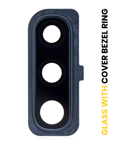 Back Camera Lens With Cover Bezel Ring For Samsung Galaxy A50 (A505 / 2019) (Black)