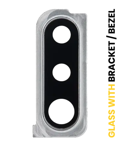 Caméra arrière lentille avec Bracket / cadre pour Samsung Galaxy A30s (A307 / 2019) (argent) – Image 9