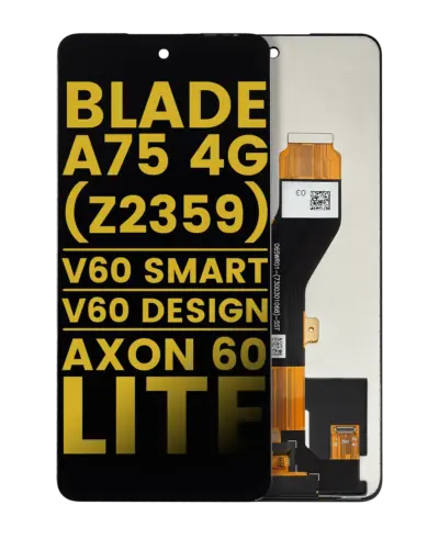 LCD Assembly Without Frame For ZTE Blade A75 4G (Z2359) / ZTE Blade V60 Design / ZTE Blade V60 Vita / Nubia V60 Design (Refurbished) (All Colors)