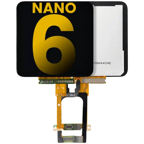 LCD Assembly For iPod Nano 6 (Black) (Premium)