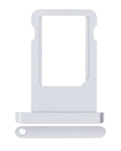 Sim Card Tray For iPad Mini 1 / iPad Mini 2 / iPad Mini 3 / iPad Air 1 / iPad 5 (2017) / iPad 6 (2018) (Silver)