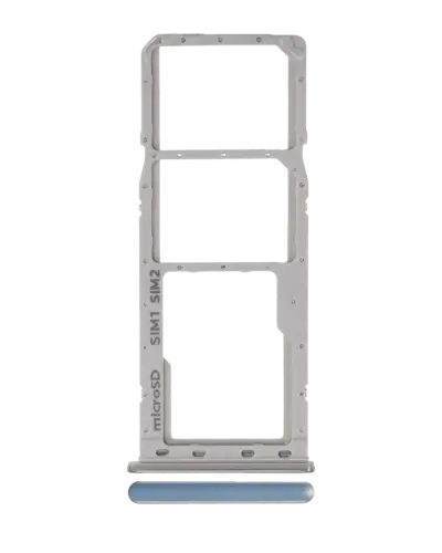 Dual Sim Card Tray For Samsung Galaxy A20 (A205 / 2019) / A30 (A305 / 2019) / A50 (A505 / 2019) (Silver)