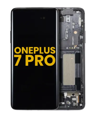 OLED Assembly With Frame For OnePlus 7 Pro / 7T Pro (Refurbished) (Mirror Gray)