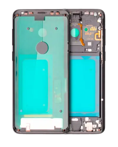 Mid-Frame Housing For Samsung Galaxy S9 Plus (With SmallParts) (Midnight Black Frame)