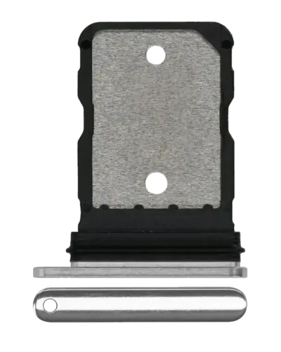 Sim Card Tray For Google Pixel 8 Pro (Genuine OEM) (Porcelain)