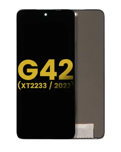 Bloc écran OLED sans cadre pour Motorola Moto G42 (XT2233 / 2022) (reconditionné) (toutes couleurs)