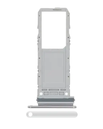Tiroir pour carte SIM unique pour Samsung Galaxy Note 10 (Aura Glow / Argent) – Image 7