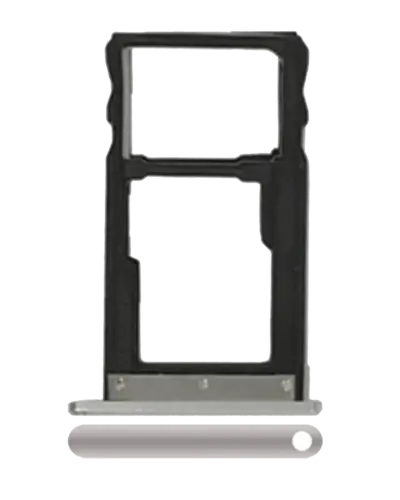Tiroir SIM pour Motorola Moto M (XT1662 / 2016) (blanc)