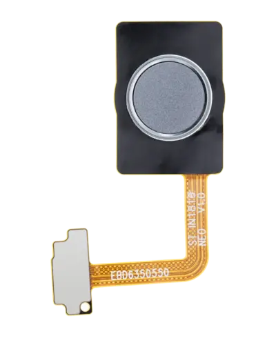 Home Button With Fingerprint Sensor Flex Cable For LG G7 ThinQ (Platinum Gray)