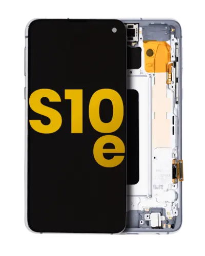 OLED Assembly With Frame For Samsung Galaxy S10E (Refurbished) (Prism White)