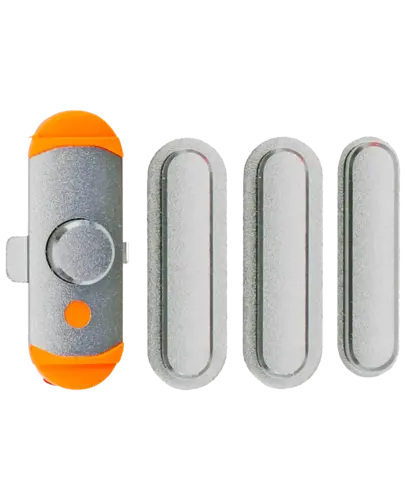 Hard Buttons (Power / Volume / Mute) For iPad Mini 1 / iPad Mini 2 / iPad Mini 3 (White)