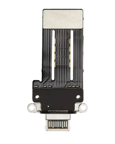 Charging Port Flex Cable For iPad Pro 11" 3rd Gen (2021) / Pro 11" 4th Gen (2022) / iPad Pro 12.9" 5th Gen (2021) / Pro 12.9" 6th Gen (2022) (Silver) (Aftermarket Plus)