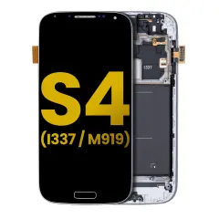 OLED Assembly With Frame For Samsung Galaxy S4 (I337 / M919) (AT&T & T-Mobile / Straight Talk) (Refurbished) (Black)