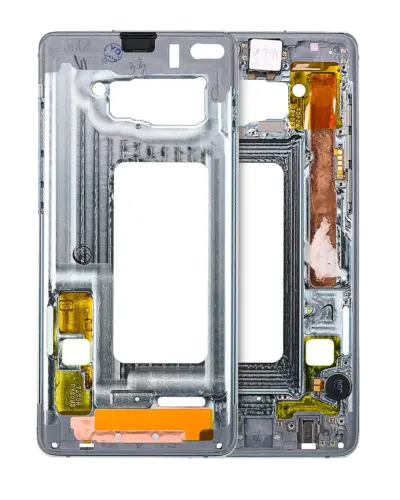 Mid-Frame Housing For Samsung Galaxy S10 (With Small Parts) (Prism White)