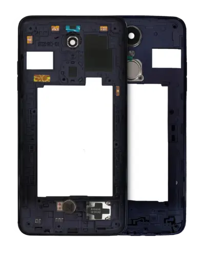 Mid-Frame Housing For LG K8 (2017) / Aristo (US Version) (Genuine OEM) (Blue)