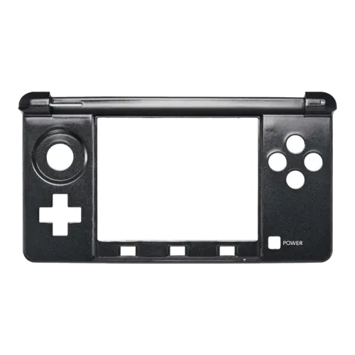 Mid-Frame Housing For Nintendo 3DS (Black)