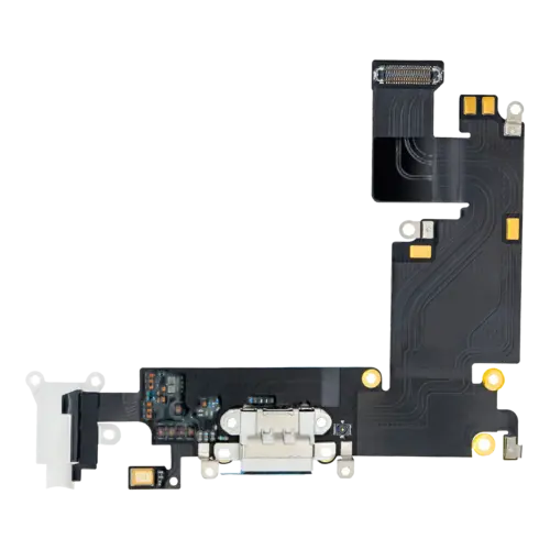 Charging Port Flex Cable For iPhone 6 Plus (Aftermarket) (Gold)