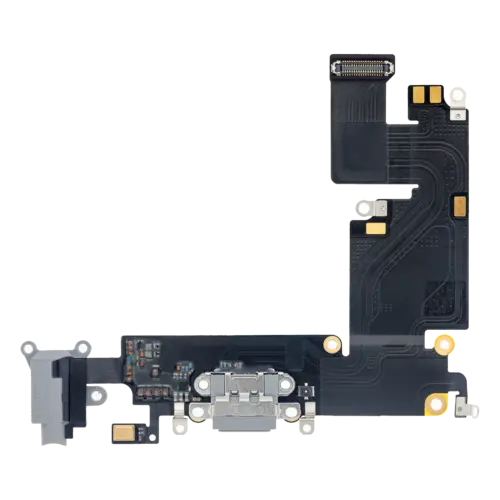 Câble flexible de port de charge pour iPhone 6 Plus (Premium) (Gris sidéral)