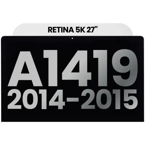 Complete LCD Display Assembly For iMac 27" 5K A1419 (2014-2015) (LM270QQ1 SDA1 / A2) (Used OEM Pull: Grade A)