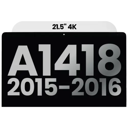 Complete LCD Display Assembly For iMac 21.5" 4K A1418 (2015-2016) (LM215UH1 SDA1) (Used OEM Pull: Grade A)