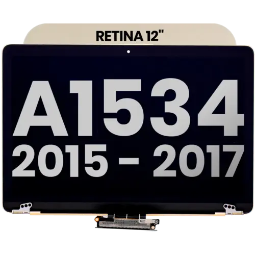 Écran LCD complet pour MacBook 12" A1534 (2015-2017) (Pièce d'origine d'occasion: Grade B) (Or)