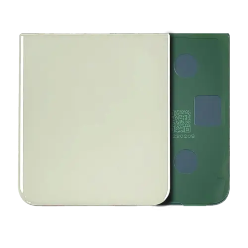 Bottom Back Cover Glass For Samsung Galaxy Z Flip 5 (Service Pack) (Yellow)