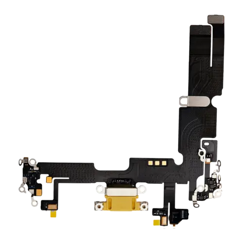 Charging Port Flex Cable For iPhone 14 Plus (Premium) (Yellow) – Image 6