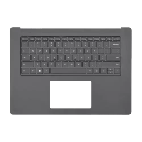 Top Case with Keyboard (ISO UK) For Microsoft Surface Laptop 3 13.5" (1867 / 1868) (Gray)