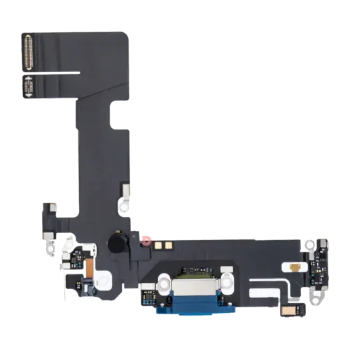 Charging Port Flex Cable For iPhone 13 (Premium) (Blue)