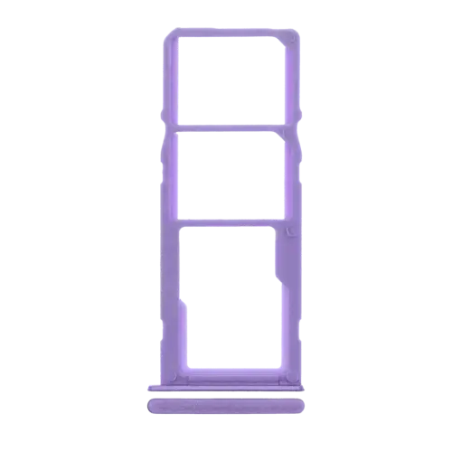Dual Sim Card Tray For Samsung Galaxy A21 (A215 / 2020) (Purple)