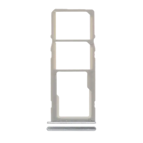 Dual Sim Card Tray For Samsung Galaxy A21 (A215 / 2020) (Cloud White)