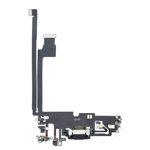 Charging Port Flex Cable For iPhone 12 Pro Max (Premium) (Graphite)
